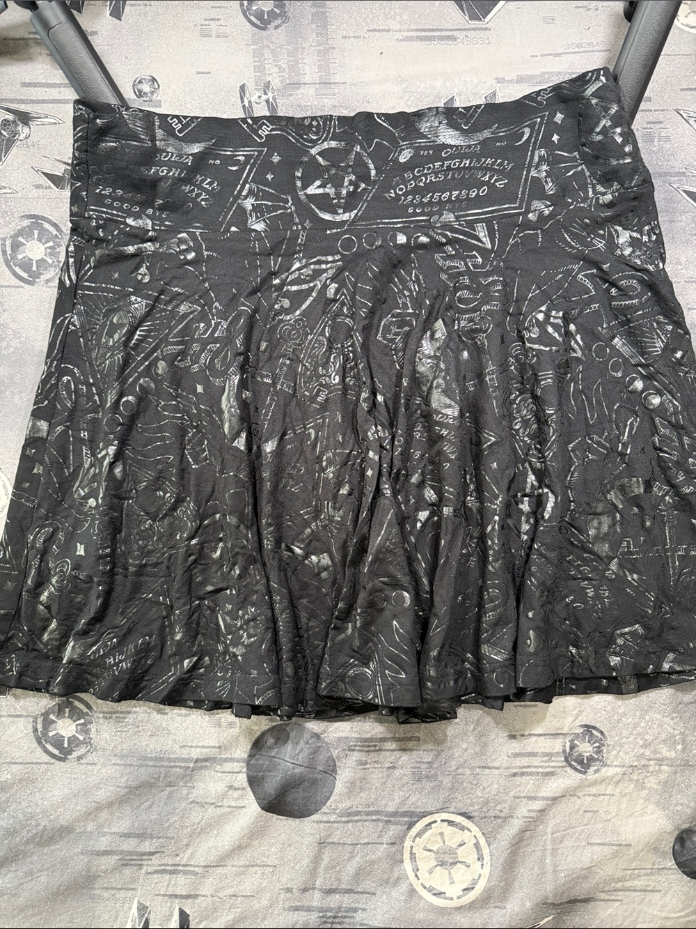 KILLSTAR GRAVE GIRL SKATER SKIRT SZ XL